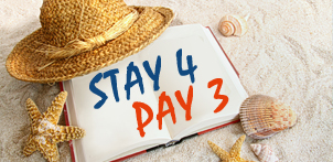 Stay 4 Pay 3 Stay 4 Pay 3
