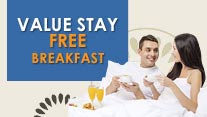 Best Value! Stay two nights and FREE Breakfast Best Value! Stay two nights and FREE Breakfast